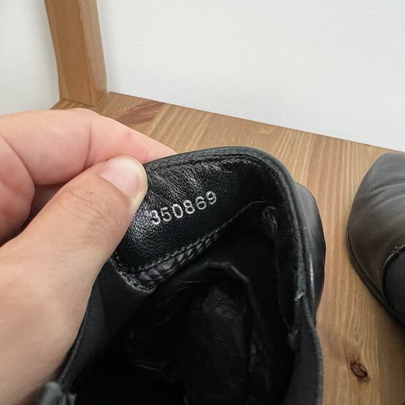 AQUATALIA WOMEN'S FALCO BLACK LEATHER CHELSEA ANKLE BOOTIES - SIZE 8.5 - Picture 8 of 10